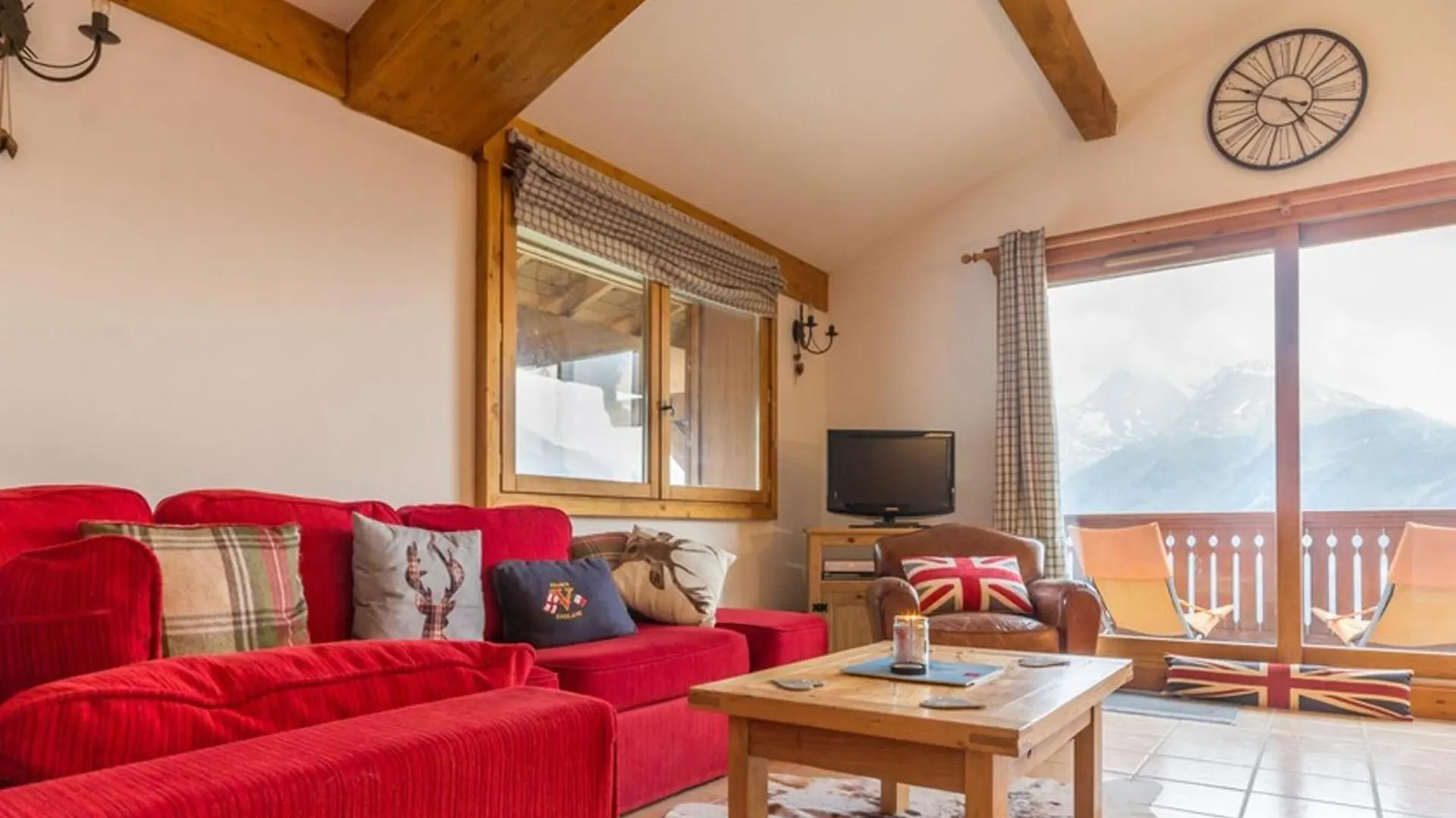 Apartment Appartement Spacieux 4 Chambres - Pieds Des Pistes - Balcon - Parking Couvert - Fr-1-275-130 La Rosiere